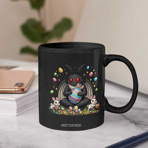 Mothman Easter Bunny Coffee Mug Funny West Virginia Cryptid Lover Gift TS12 Print Your Wear