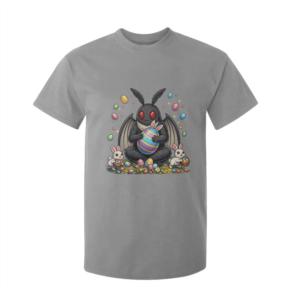 Mothman Easter Bunny T Shirt For Kid Funny West Virginia Cryptid Lover Gift TS12 Sport Gray Print Your Wear