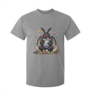 Mothman Easter Bunny T Shirt For Kid Funny West Virginia Cryptid Lover Gift TS12 Sport Gray Print Your Wear
