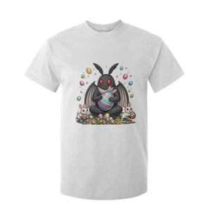 Mothman Easter Bunny T Shirt For Kid Funny West Virginia Cryptid Lover Gift TS12 White Print Your Wear