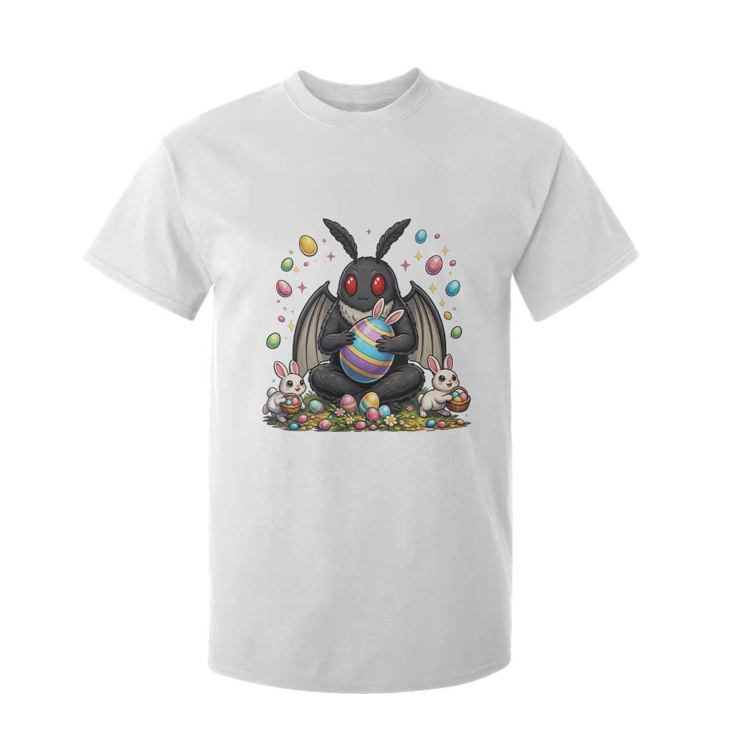 Mothman Easter Bunny T Shirt For Kid Funny West Virginia Cryptid Lover Gift TS12 White Print Your Wear