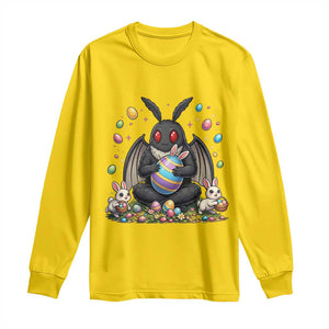 Mothman Easter Bunny Long Sleeve Shirt Funny West Virginia Cryptid Lover Gift TS12 Daisy Print Your Wear
