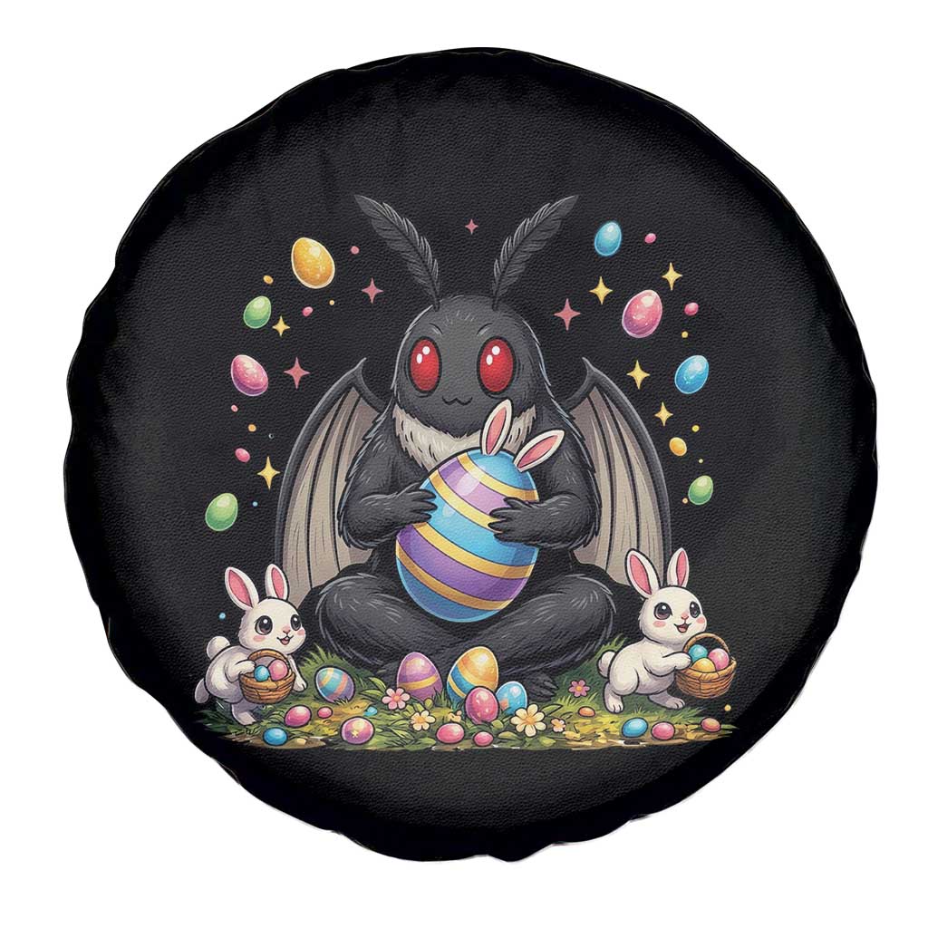 Mothman Easter Bunny Spare Tire Cover Funny West Virginia Cryptid Lover Gift TS12 Print Your Wear