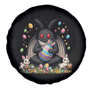 Mothman Easter Bunny Spare Tire Cover Funny West Virginia Cryptid Lover Gift TS12 Print Your Wear