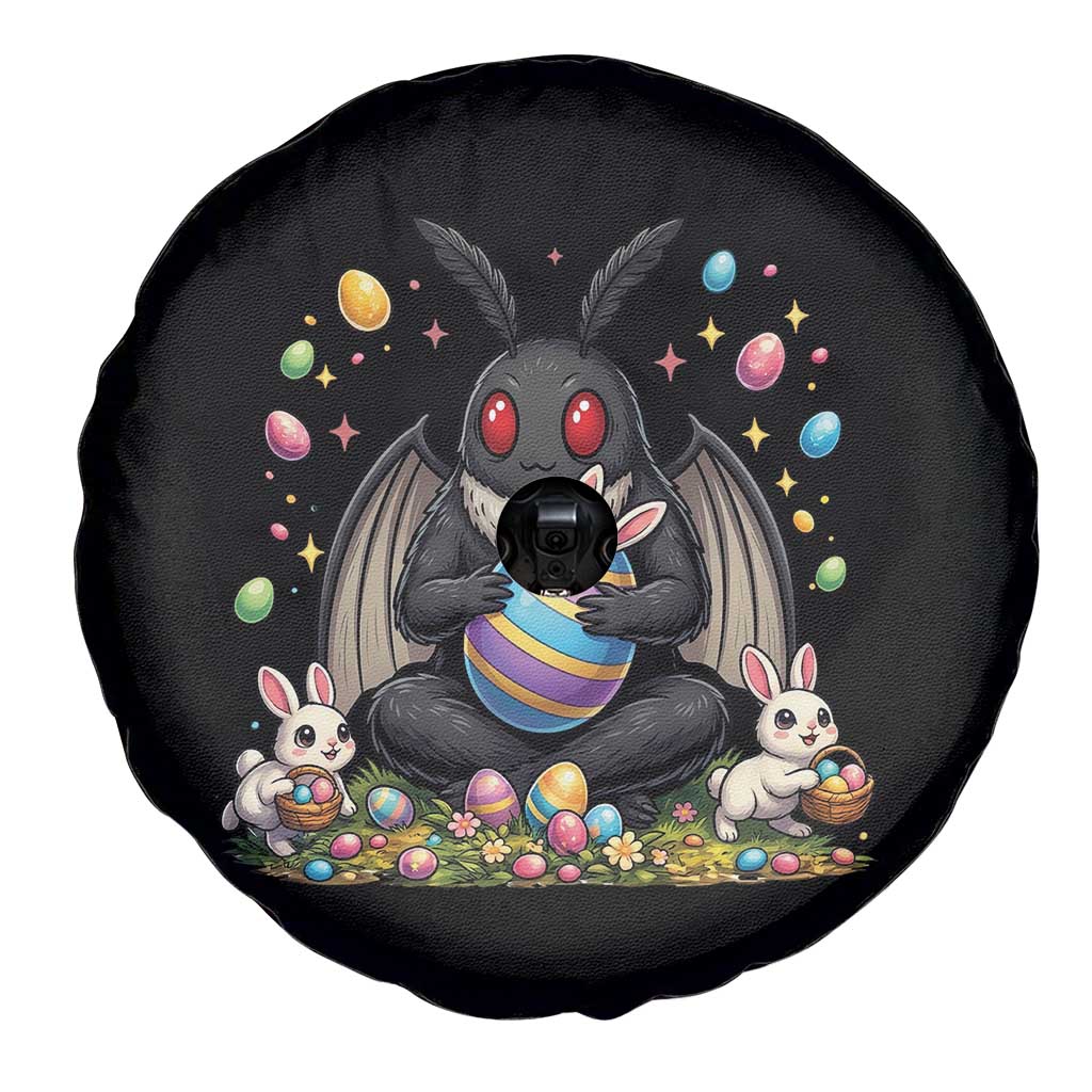 Mothman Easter Bunny Spare Tire Cover Funny West Virginia Cryptid Lover Gift TS12 Print Your Wear
