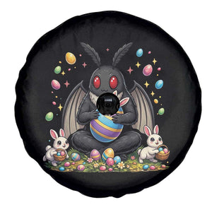 Mothman Easter Bunny Spare Tire Cover Funny West Virginia Cryptid Lover Gift TS12 Print Your Wear