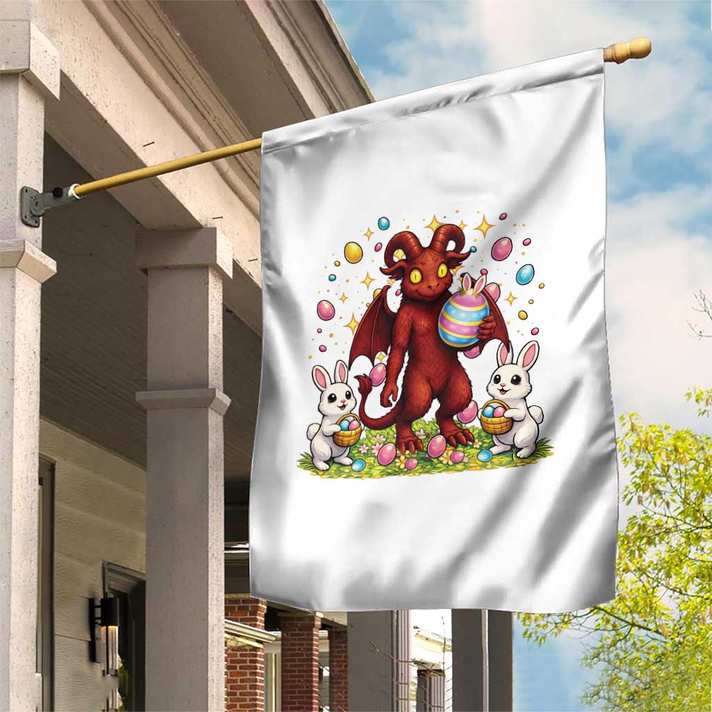 Jersey Devil Easter Egg Hunt Garden Flag Funny Pine Barrens Folklore Gift TS12 Print Your Wear