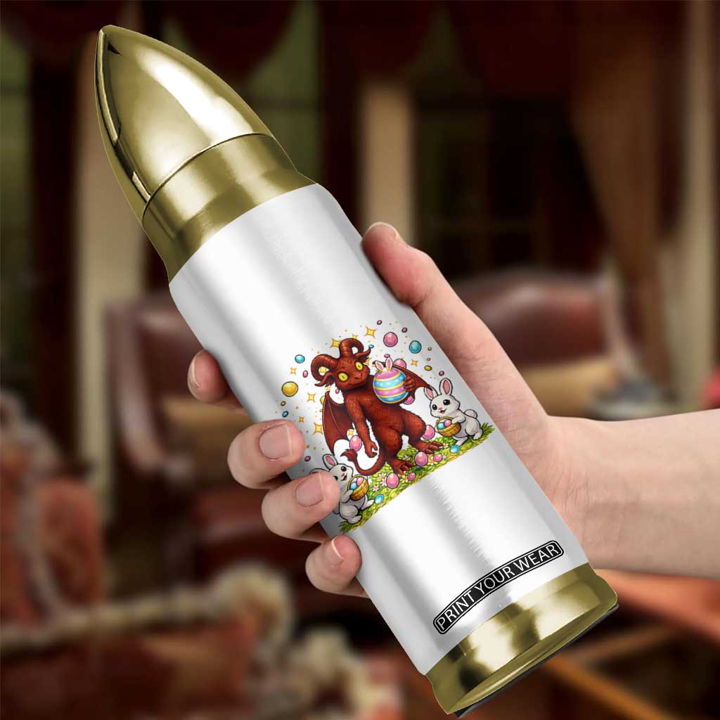 Jersey Devil Easter Egg Hunt Bullet Tumbler Funny Pine Barrens Folklore Gift TS12 Print Your Wear