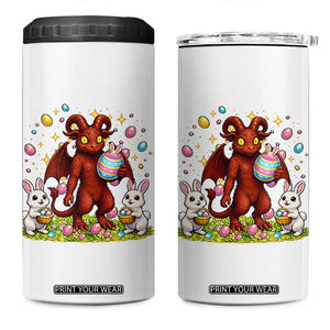 Jersey Devil Easter Egg Hunt 4 in 1 Can Cooler Tumbler Funny Pine Barrens Folklore Gift TS12 One Size: 16 oz White Print Your Wear