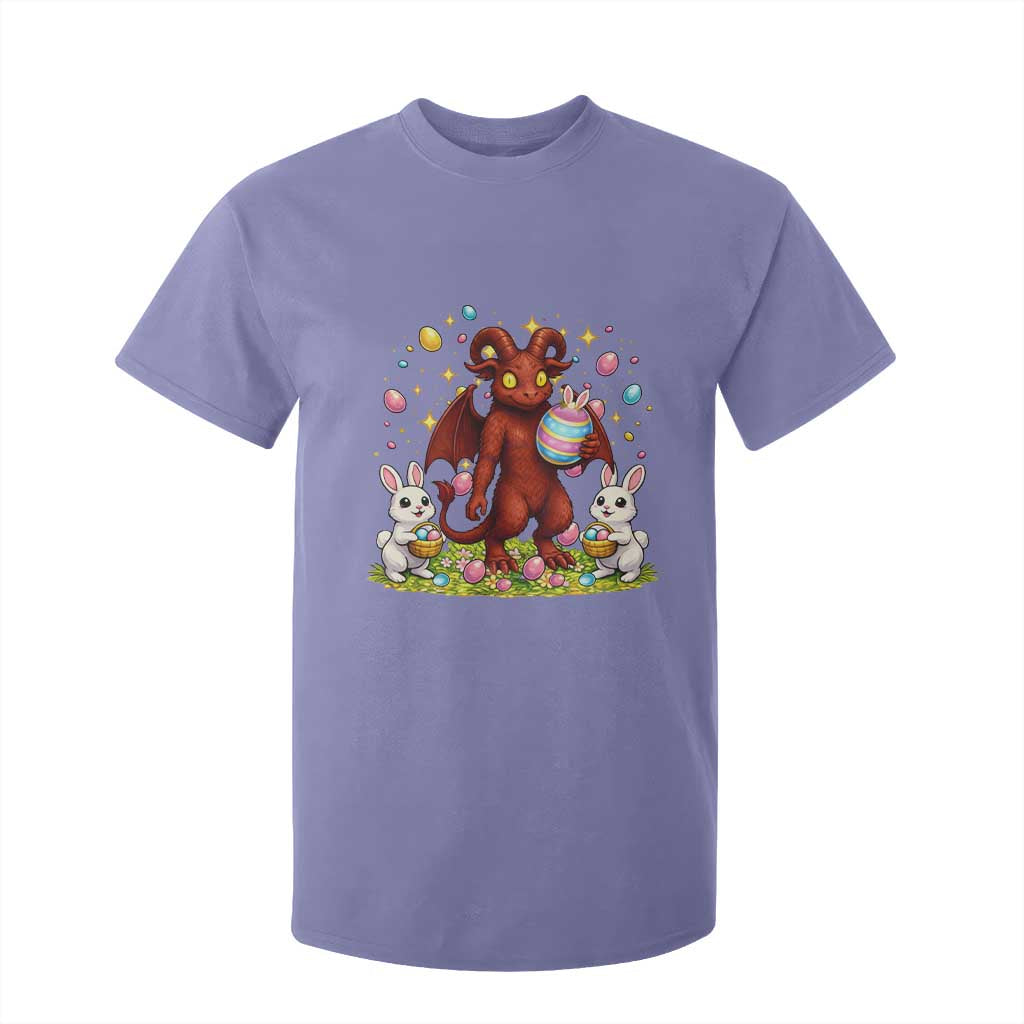 Jersey Devil Easter Egg Hunt T Shirt For Kid Funny Pine Barrens Folklore Gift TS12 Violet Print Your Wear