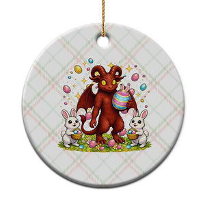 Jersey Devil Easter Egg Hunt Ceramic Ornament Funny Pine Barrens Folklore Gift TS12 1pc Christmas Plaid Print Your Wear