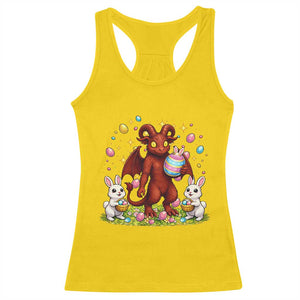 Jersey Devil Easter Egg Hunt Racerback Tank Top Funny Pine Barrens Folklore Gift TS12 Daisy Print Your Wear