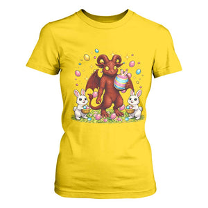 Jersey Devil Easter Egg Hunt T Shirt For Women Funny Pine Barrens Folklore Gift TS12 Daisy Print Your Wear