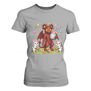 Jersey Devil Easter Egg Hunt T Shirt For Women Funny Pine Barrens Folklore Gift TS12 Sport Gray Print Your Wear