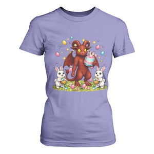 Jersey Devil Easter Egg Hunt T Shirt For Women Funny Pine Barrens Folklore Gift TS12 Violet Print Your Wear