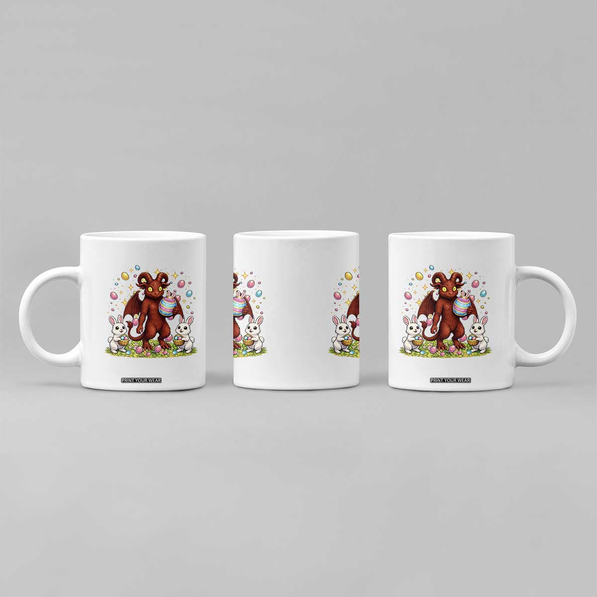 Jersey Devil Easter Egg Hunt Coffee Mug Funny Pine Barrens Folklore Gift TS12 Print Your Wear