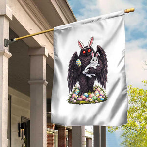 Funny Mothman Bunny Ears Garden Flag Point Pleasant Cryptid Lover Gift TS12 Print Your Wear