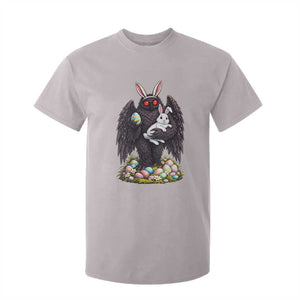Funny Mothman Bunny Ears T Shirt For Kid Point Pleasant Cryptid Lover Gift TS12 Ice Gray Print Your Wear