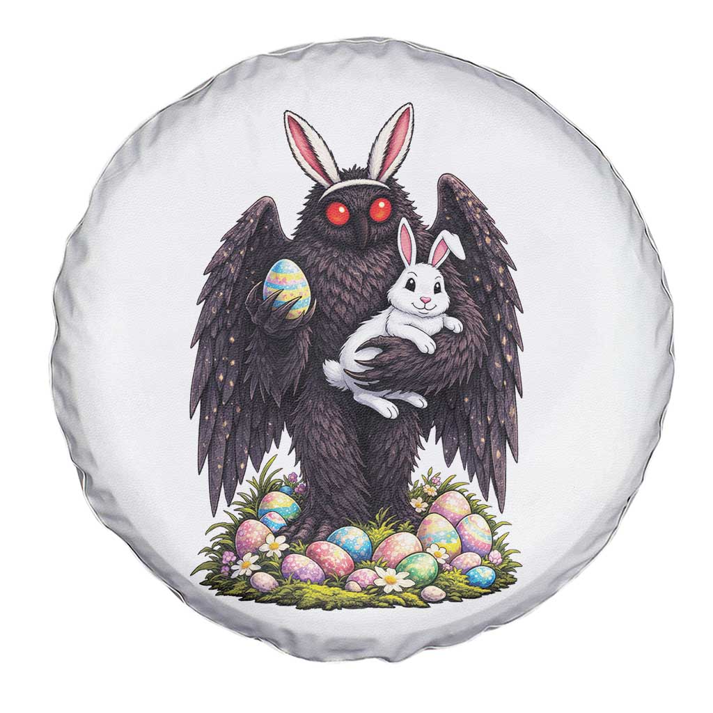 Funny Mothman Bunny Ears Spare Tire Cover Point Pleasant Cryptid Lover Gift TS12 Print Your Wear