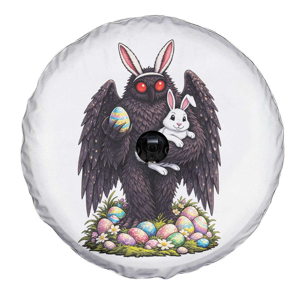 Funny Mothman Bunny Ears Spare Tire Cover Point Pleasant Cryptid Lover Gift TS12 Print Your Wear