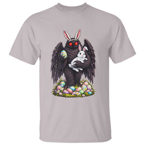 Funny Mothman Bunny Ears T Shirt Point Pleasant Cryptid Lover Gift TS12 Ice Gray Print Your Wear