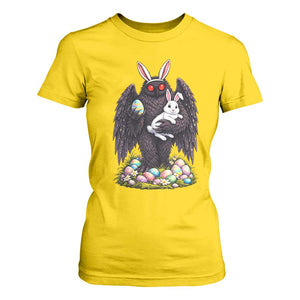 Funny Mothman Bunny Ears T Shirt For Women Point Pleasant Cryptid Lover Gift TS12 Daisy Print Your Wear