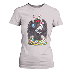 Funny Mothman Bunny Ears T Shirt For Women Point Pleasant Cryptid Lover Gift TS12 Ice Gray Print Your Wear