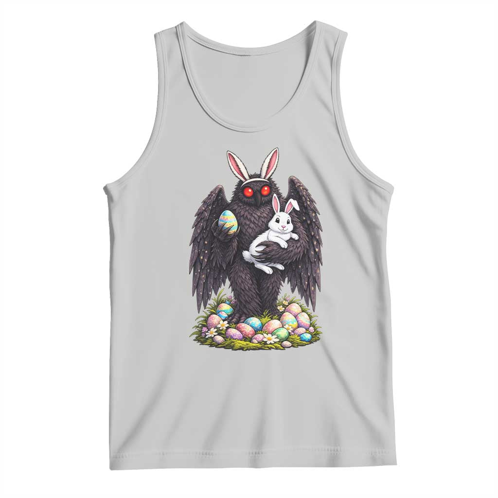Funny Mothman Bunny Ears Tank Top Point Pleasant Cryptid Lover Gift TS12 Ash Print Your Wear