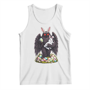 Funny Mothman Bunny Ears Tank Top Point Pleasant Cryptid Lover Gift TS12 White Print Your Wear
