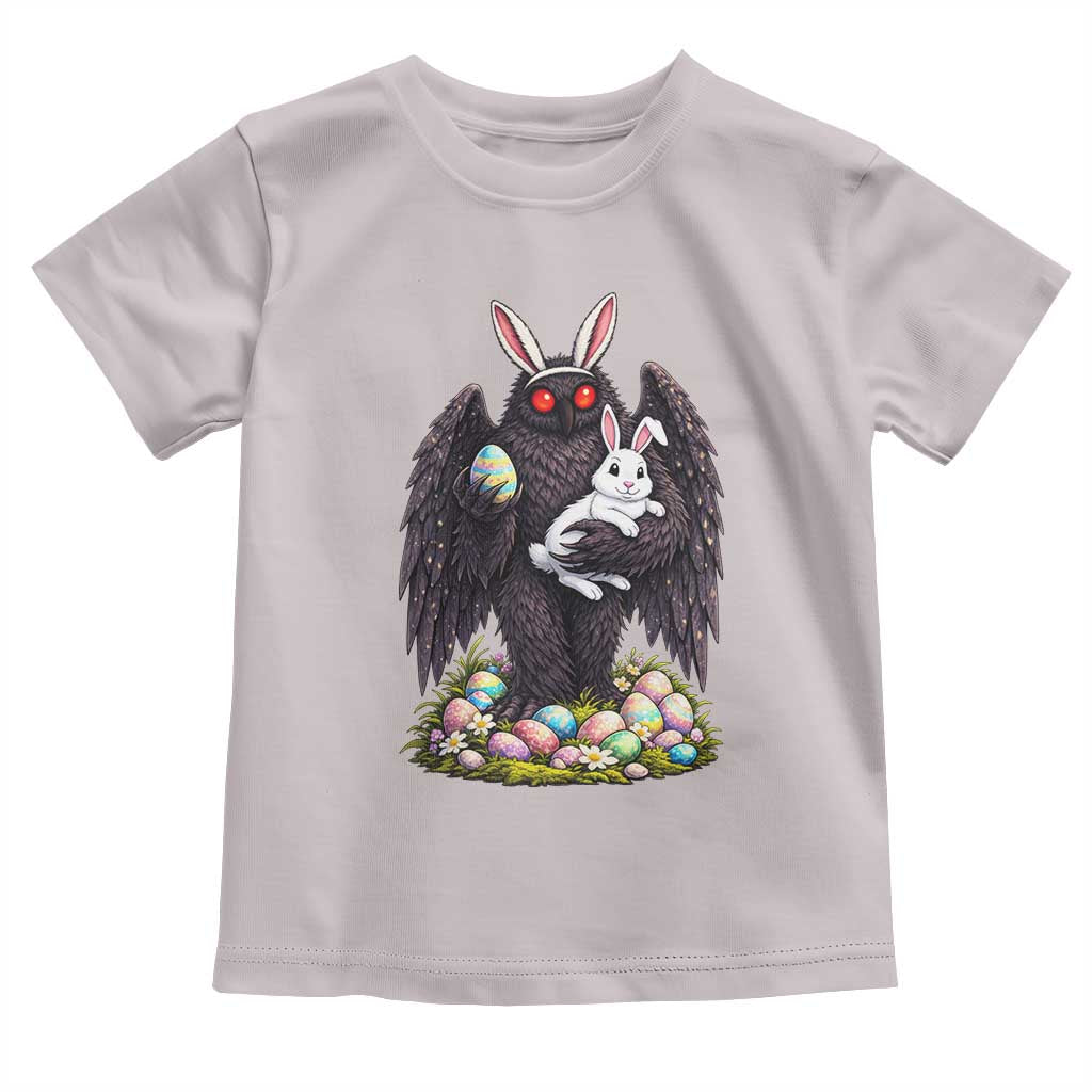 Funny Mothman Bunny Ears Toddler T Shirt Point Pleasant Cryptid Lover Gift TS12 Ice Gray Print Your Wear