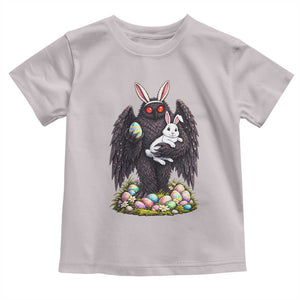 Funny Mothman Bunny Ears Toddler T Shirt Point Pleasant Cryptid Lover Gift TS12 Ice Gray Print Your Wear