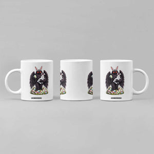 Funny Mothman Bunny Ears Coffee Mug Point Pleasant Cryptid Lover Gift TS12 Print Your Wear
