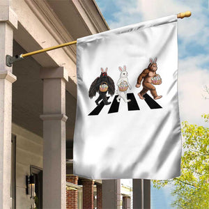 Funny Easter Bunny Bigfoot Mothman Garden Flag Cryptid Lover Gift TS12 Print Your Wear