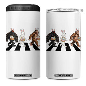 Funny Easter Bunny Bigfoot Mothman 4 in 1 Can Cooler Tumbler Cryptid Lover Gift TS12 One Size: 16 oz White Print Your Wear