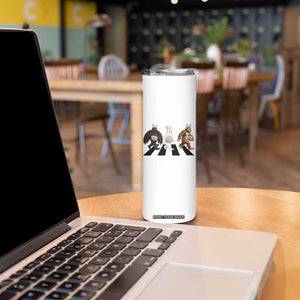 Funny Easter Bunny Bigfoot Mothman Skinny Tumbler Cryptid Lover Gift TS12 Print Your Wear