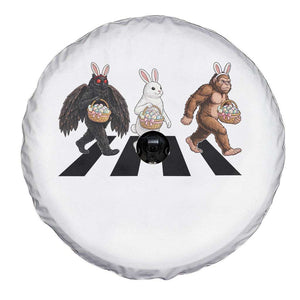Funny Easter Bunny Bigfoot Mothman Spare Tire Cover Cryptid Lover Gift TS12 Print Your Wear