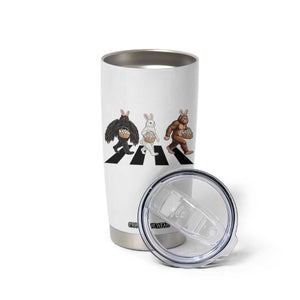 Funny Easter Bunny Bigfoot Mothman Tumbler Cup Cryptid Lover Gift TS12 Print Your Wear