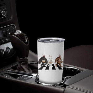 Funny Easter Bunny Bigfoot Mothman Tumbler Cup Cryptid Lover Gift TS12 Print Your Wear