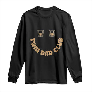 Twin Dad Club Long Sleeve Shirt Funny Father Of Twins Fathers Day Gift