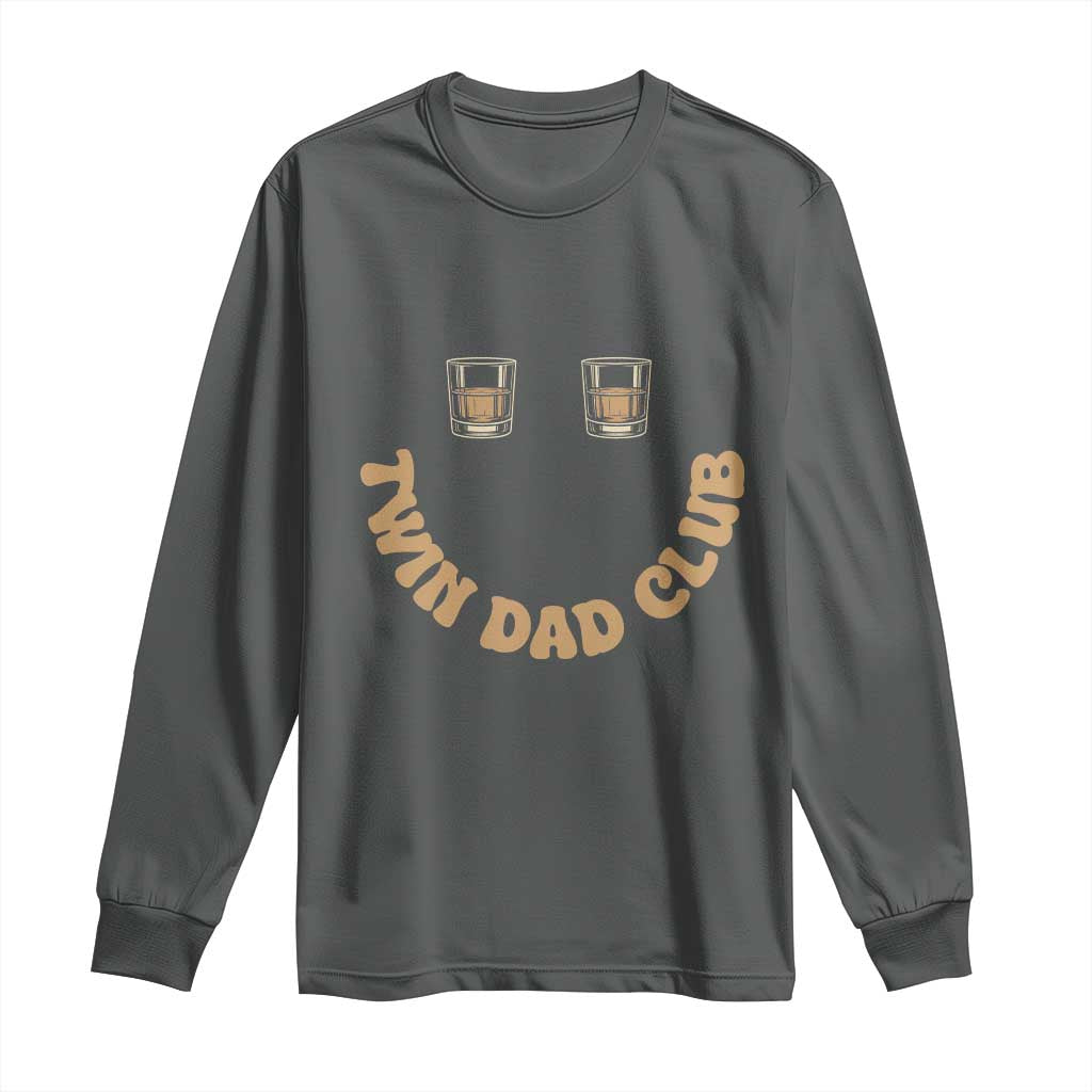 Twin Dad Club Long Sleeve Shirt Funny Father Of Twins Fathers Day Gift