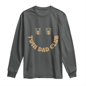 Twin Dad Club Long Sleeve Shirt Funny Father Of Twins Fathers Day Gift