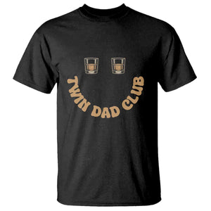 Twin Dad Club T Shirt Funny Father Of Twins Fathers Day Gift TS12 Black Print Your Wear