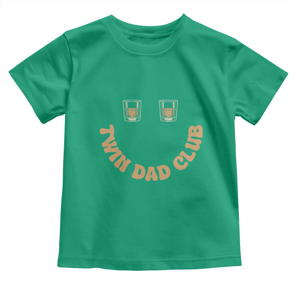 Twin Dad Club Toddler T Shirt Funny Father Of Twins Fathers Day Gift TS12 Irish Green Print Your Wear