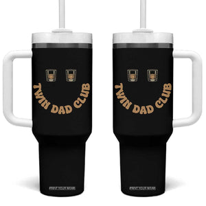Twin Dad Club Tumbler With Handle Funny Father Of Twins Fathers Day Gift