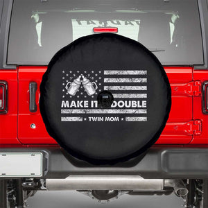 Twin Mom Spare Tire Cover Make It A Double Patriotic USA Flag Gift