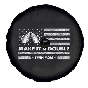 Twin Mom Spare Tire Cover Make It A Double Patriotic USA Flag Gift