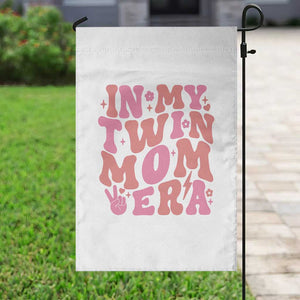 In My Twin Mom Era Garden Flag Funny Mama Twin Pregnancy Announcement TS12 Print Your Wear