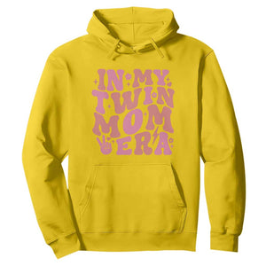 In My Twin Mom Era Hoodie Funny Mama Twin Pregnancy Announcement TS12 Daisy Print Your Wear