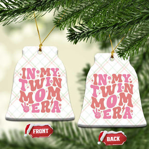 In My Twin Mom Era Ceramic Ornament Funny Mama Twin Pregnancy Announcement TS12 Print Your Wear