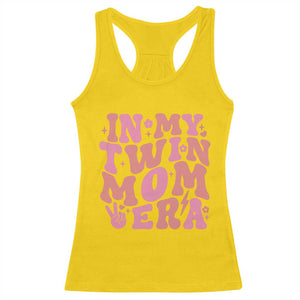 In My Twin Mom Era Racerback Tank Top Funny Mama Twin Pregnancy Announcement TS12 Daisy Print Your Wear